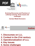 Evolving Discourses and Practices of Lifelong Learning: Some Issues and Challenges Carolyn Medel-Anonuevo