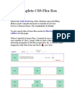 The Complete CSS Flex Box Tutorial