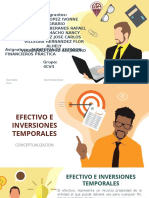 EFECTIVO E INVERSIONES TEMPORALES Auditoria