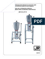 Manual Licuadoras Industriales lp12 lm12