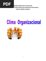 Clima Organizacional