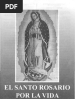 Rosario Por La Vida A La Virgen de Guadalupe