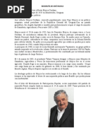 BIOGRAFÍA DE JOSÉ MUJICA-y Otros