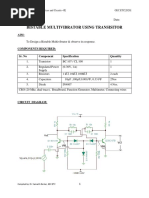 Expt 11 - Bistable-Multivibrator (2020)