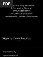 03 Hypersensitivity Reactions Autoimmune Diseases Immunodeficiency