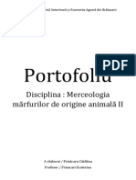 Merceologia Mărfurilor de Origine Animală. Cătălina 25.07