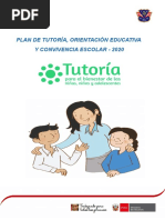 Plan de Tutoría, Orientación Educativa - 2020 - F.T.A.