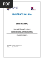 User Manual-Module & Course Enrolment-MAYA-v1.6-29012019-NonClinical-STUDENT PUBLISH PDF