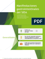 Manifestaciones Gastrointestinales Del SIDA