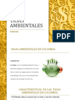 Tasas Ambientales