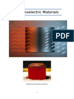 Thermoelectric Materials - Chemistry Project - Class 11