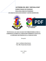 Proyección Curso de Biblia RCC