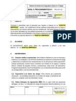 PRC-SST-012 Procedimiento para La Realizacion de Examenes Medicos Ocupacionales