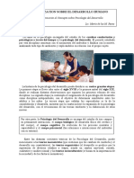 Conceptualizacion de La Psicologia Del Desarrollo