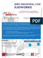 Descargar Programa CURSO MODELADO CON SOLIDWORKS A4 2018