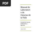 Manual de Laboratorio de Ciencias de La Vida