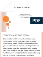 Belajar Verbal