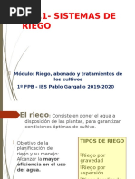 Op3. Riegos-Sistemas de Riego