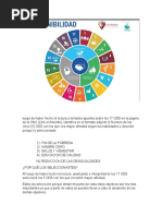 Objetivos de Desarrollo Sostenible