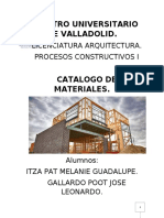 Catalogo Materiales