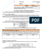 3M PSU 303 Guía 3. Vocabulario Contextual. Familia y Combinaciones (4p)