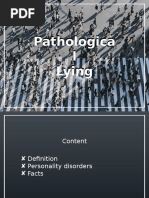 Pathological Lying