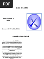 Gestion de La Calidad - Lic PDF