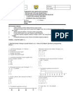 PTS Matematika SMT 1 Kls 6