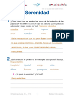 Ficha Emocionario 08 Serenidad Solucionada