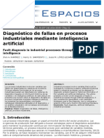 DX de Fallas Mediante Inteligencia Artificial