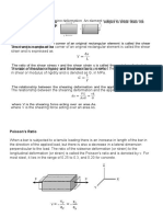 Shearing Deformation