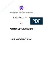 SAG - Automotive Servicing NC II PDF