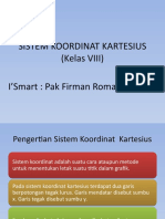 SISTEM KOORDINAT KARTESIUS (Kelas VIII)