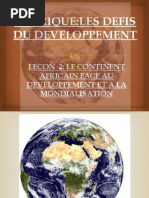 Le Continent Africain