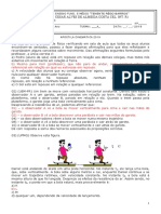 Cinematica Exercicio 1 PDF