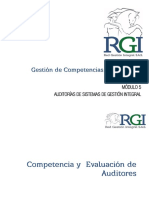 Competencias de Auditores