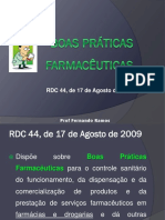 AULA - Boas Práticas Farmacêuticas