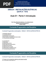 Aula 01 - Parte 1 - Introdução Disciplina