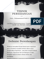 Teknik Persidangan