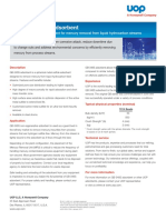 UOP GB 346S Adsorbent Data Sheet PDF