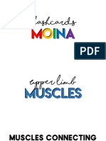 MOINA Flashcards (Upper Limb)