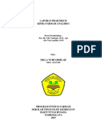 Analisis Kualitatif Senyawa Alkolod Dan Senyawa Golongn Anestesi Lokal