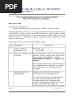 IA1 Accounting For Petty Cash Fund