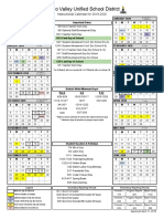 Cvusd Calendar2019-2020 Approved 2019-04-11 English