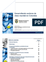 Informe Final - Sector Cosméticos