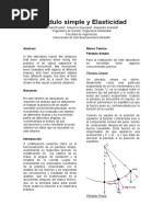 Péndulo Simple y Elasticidad - Lab1 - Fis3