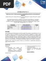 INFORME 5 y 7 PRÁCTICA Quimica Ambiental