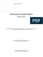 INFORME 1. Refractometría en Bebidas Alcohólicas