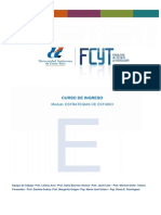 Modulo Estrategias y Tecnicas de Estudio