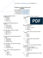 Test Bc3a1sico de La Odisea de Homero 25 Preguntas